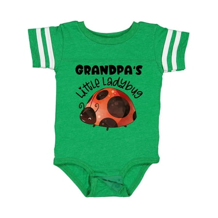 

Inktastic Grandpa s Little Ladybug Gift Baby Boy or Baby Girl Bodysuit
