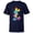 Navy, variant on Mickey Mouse Rainbow Tie Dye - Short Sleeve T-Shirt for Kids- Customized-Royal