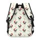 thumbnail image 4 of Fotbe Christmas Pug Dog Mochila Casual con Estampado para Escuela, Viajes y Actividades al Aire Libre - Duradera, Ligera y Cómoda, 4 of 5