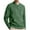 Green2, variant on HAiming Men's Sweatshirts Casual Plus Size Solid Long Sleeve Button V-Neck Pullover Tops with Pocket 2025 Fall Clothes