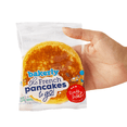 thumbnail image 3 of bakerly French Pancakes To Go Non GMO, Free from Artificial Flavors and Colors, Pack of 4, 6-Count (24 Total Pancakes), 3 of 9