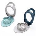 thumbnail image 1 of 2 Pcs Boiled Egg Cutter Fruit Slicer Stainless-Steel - Strawberry Cutting Wires Kitchen Egg Slicers, 1 of 8