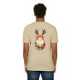 thumbnail image 4 of Enchanted Forest Santa: Festive Holiday Tee- Unisex CVC Jersey T-shirt, 4 of 4