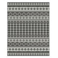 thumbnail image 6 of Savara Talina Indoor/ Outdoor Polypropylene Black Flat Weave Area Rug, 9x13, 6 of 6