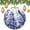 pattern-2, variant on Christmas Ceramic Ornament Blue And White Tile With Birds And Small Flower 2024 Ornament Modern Vintage Chinoiserie Personalized Christmas Ornaments Ornament Xmas Present