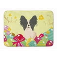 thumbnail image 1 of Carolines Treasures BB6076RUG Easter Eggs Papillon Black & White Machine Washable Memory Foam Mat, 1 of 4