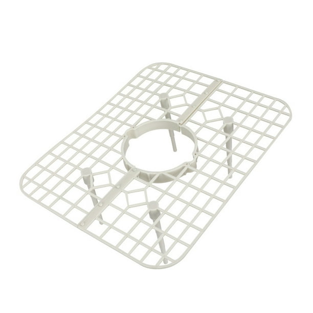Soporte para fresas, estante para plantar, estante para canal en maceta, jardinería doméstica, estante para verduras, bandeja tridimensional cuadrada anti-podredumbre para frutas - blanco