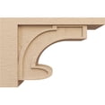 thumbnail image 3 of 10"W x 30"D x 20"H Classic Alma Rough Cedar Woodgrain TimberThane Corbel, Primed Tan, 3 of 6