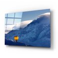 thumbnail image 2 of Epic Art 'Balloon Fiesta Snow' by Mike Jones, Acrylic Glass Wall Art, 24"x16", 2 of 8