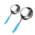 thumbnail image 2 of Shisuyan Water Ladle Stainless Steel 2Pcs 11.8x7.9x3.9in, 2 of 8