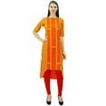 thumbnail image 5 of Phagun Womens Indian Cotton Designer Tunic Top Asymmetrical Hem Kurti Casual Wear Kurta, 5 of 7