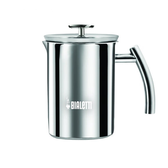 Bialetti Machine à Cappuccino Mousseur à Lait, Petit, 200 Millilitres, Acier