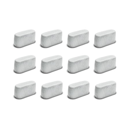 Kitchenaid Coffee Makers Activated Charocal Water Filters Replacement for KCM22WF By NISPIRA. Set of 12 Filters. Fits KitchenAid KCM222/ KCM223, KCM1402ER 14-cup