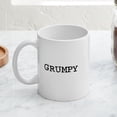 thumbnail image 3 of CafePress - Grumpy Mug - 11 oz Ceramic Mug - Novelty Coffee Tea Cup, 3 of 3