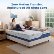 Arctus Queen Size Mattress in a Box 12" Cooling Gel Memory Foam Mattress Medium Firm, Removable Cover