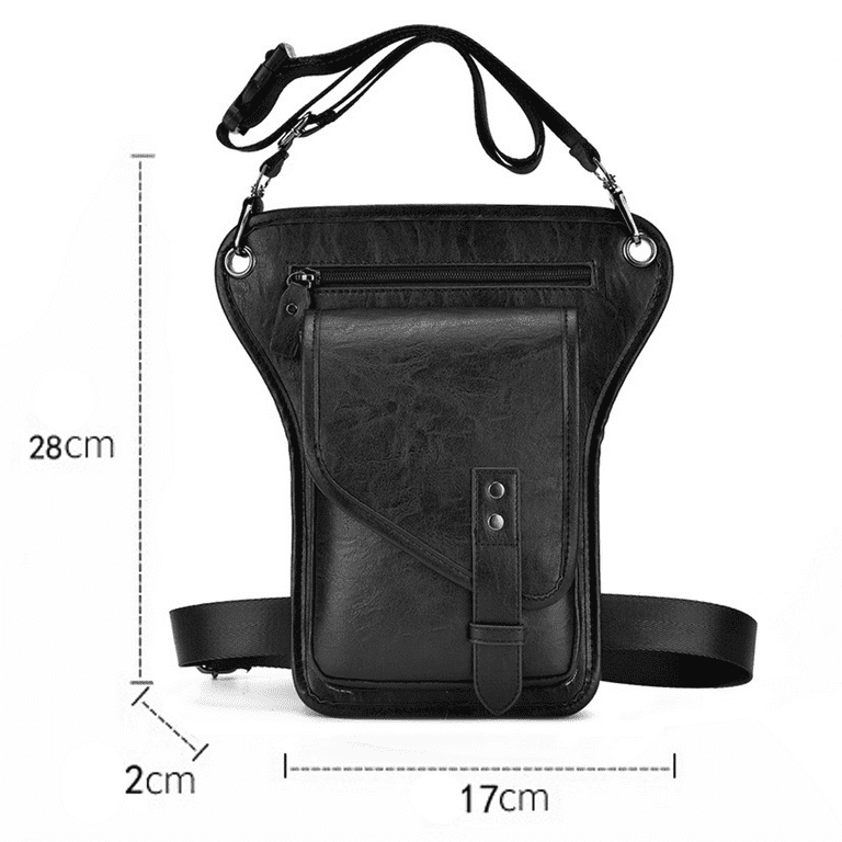 Womens leather leg online bag