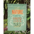 thumbnail image 3 of Let Nature into Your Yard Garden Flag, 3 of 3