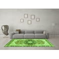 thumbnail image 3 of Ahgly Company Indoor Round Abstract Green Modern Area Rugs, 8' Round, 3 of 4