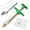 Green, variant on Bird Hand Feeding Kit 20ml with Scale Positioning Screw Hose Spoons Syringe Kit Durable Stainless Tip Bird Care Avian Nursing Tools for Small Medium Birds Veterinary Accessories