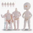 thumbnail image 4 of 5 Uds Muñeca Cuerpo Desnudo 6,3 Pulgadas 13 Articulaciones Movibles Material Premium Flexible yotijar figura de muñeca, 4 of 8