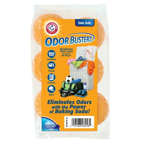 Arm & Hammer 6pk Odor Busterz -- Clean Burst
