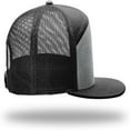 thumbnail image 4 of The Stylish Hat Pros | Adjustable Snapback Richardson 168 Hi- 7 Panel Trucker Mesh Back Hat | One Size Fits Most, 4 of 5