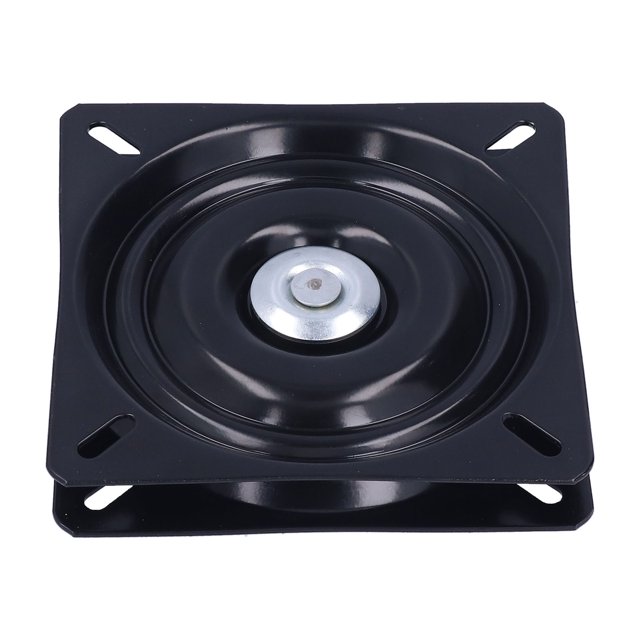 Spptty Accessoire de Mobilier, Plateau Tournant Rotation à 360 Degrés Capacité de Charge Élevée Installation Facile Base de Tabouret pour Bar Bureau à Domicile, Plateau Tournant