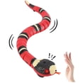 thumbnail image 1 of Juguete de serpiente recargable por Usb, serpiente de Coral con detección inteligente, simulación inteligente para evitar obstáculos, serpiente de Coral, juguete complicado, 1 of 5