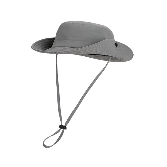 Wdgfv Kids Sun Hat Wide Brim Bucket Hat UV Protection Hat for Mens Womens Beach Safari Gardening Golf Fishing One Size