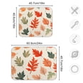 thumbnail image 4 of Yayeee Dish Drying Mat for Kitchen Counter 16"x18" Microfiber Absorbent Pad, Red Autumn Leaves, 4 of 7