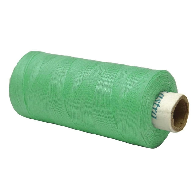 IBA Indianbeautifulart 20 Pcs Wholesale Spool Green Spun Quilting Over Locking Sewing Polyester Thread