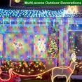 96 LED Waterproof Net Mesh Lights, 5Ft x 5Ft for Garden, Party, Wedding ...