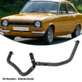 thumbnail image 3 of Manguera del radiador Unique Bargains, manguera de calefacción del radiador, manguera de salida del radiador No. ED818C351AE para Ford Escort 1.5T 2015, tubo de agua de goma negra 1 Pc, 3 of 6
