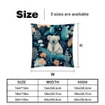 thumbnail image 5 of Koala Throw Pillow Covers Set of 2 - Velvet Decorative Pillow Cases with Unique Patterns, 16x16, 18x18, 20x20 Couch, Sofa - Throw Pillows for Living Room, 5 of 6