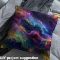 thumbnail image 2 of jejeloiu Colorful Fluid Texture Fabric by the Yard 1 Yard,Natural Landscape Home Decor Fabric by the Yard,Pink Blue Yellow Sewing Fabric For Child,Microfiber Bedroom Decor, 2 of 6