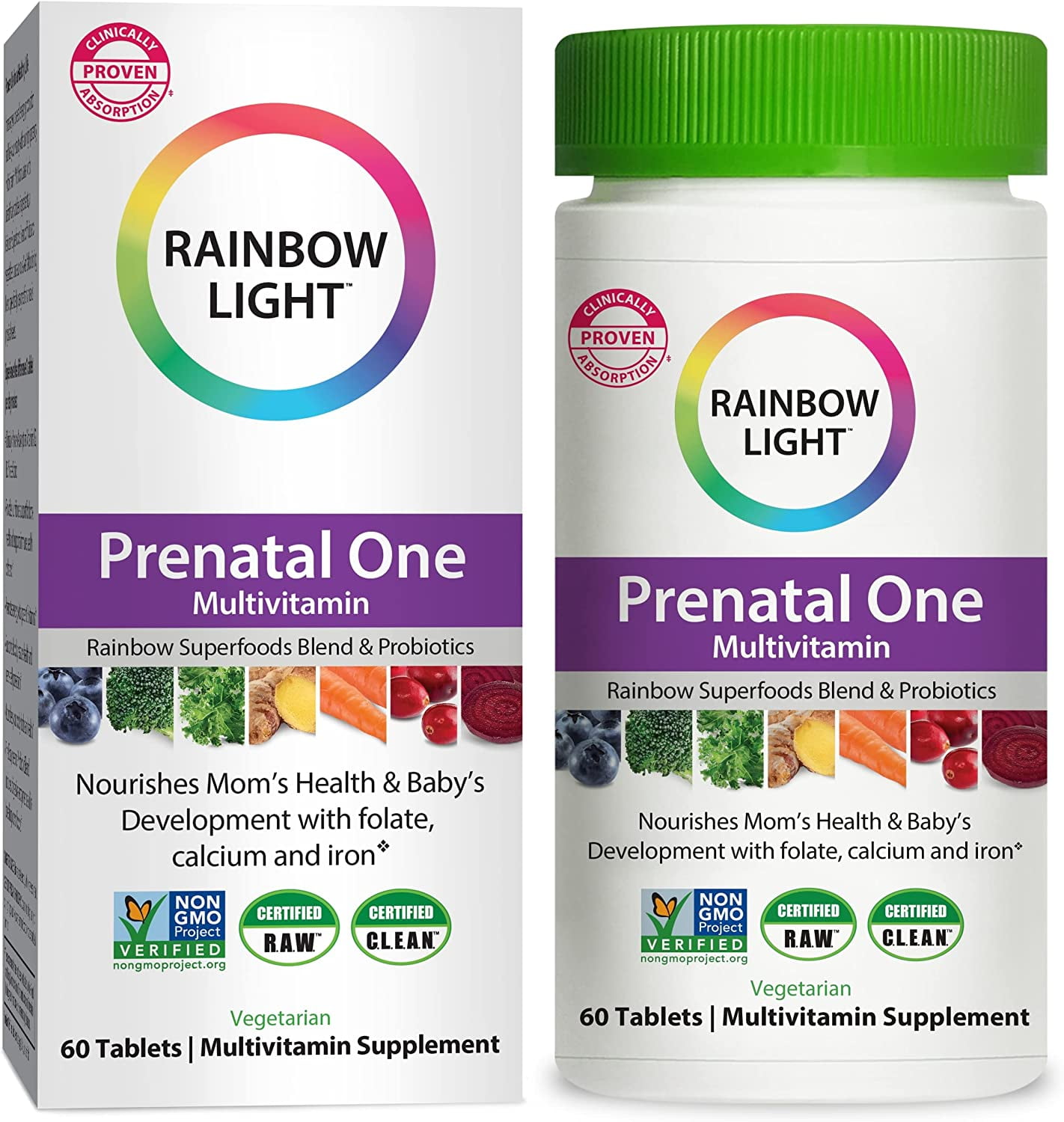 Rainbow Light Prenatal One Multivitamin Support From Conception To