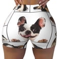 thumbnail image 2 of Haiem Pedigree dogs collage No Front Seam Biker Shorts for Women Yoga Workout Gym Bike Shorts with Tummy Control Moisture-Wicking-X-Large, 2 of 8