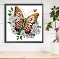 thumbnail image 3 of 5D bricolaje taladro redondo completo diamante pintura mariposa decoración del hogar (WQ003) Hugtrwg Para estrenar, 3 of 9