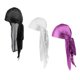thumbnail image 4 of 3PCS Men Silky Headwrap Pirate Hat Hat - Negro + Blanco + Púrpura, Negro + Blanco + Morado Hugo Mujer Hombre Durag Sombreros, 4 of 5