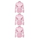 thumbnail image 2 of Sonducket Camisa transpirable para hombre Satén con mangas largas - Trabajo Boda o hogar Camisa para hombre Manga larga formal Rosa grande Type1 NO1, 2 of 6