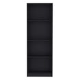 thumbnail image 2 of Miekor Furniture Vinton Bookcase with Spacious Tier-Shelving Design, Black 63118, 2 of 7