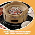 thumbnail image 3 of HEATSHAKING Accessoires de Grill pour Barbecue Extérieur Support de Poêle en Métal Portable Argent Acier Inoxydable 1Ensemble, 3 of 7