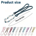 thumbnail image 3 of Curtain Tiebacks, Acrylic Pearl Beads Curtain Holdbacks, Outdoor Farmhouse Tie Backs for Curtains, Curtain Holders for Drapes Home Office Decor, Purple, 3 of 7