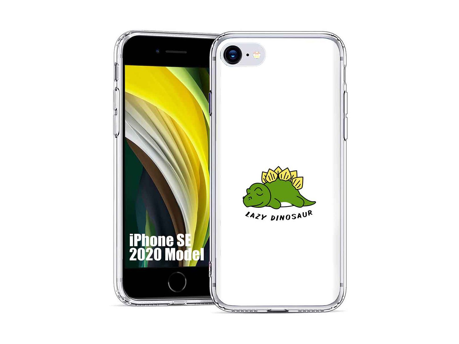 Dinosaur iphone se 2020 case Clearance
