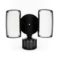 thumbnail image 3 of Lutec 10.43 x 5.41 x 6.52 Inches Outdoor Dual Head Home Security Floodlight, 3 of 12