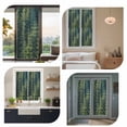 thumbnail image 7 of Green Forest Window Privacy Film, Pine Tree Summer Botanical Modern Art Static Cling UV Sun Blocking Heat Control Window Tint Day and Night, Non-Adhesive One Way Windows Privacy Cover 17.7''x39.3'', 7 of 7