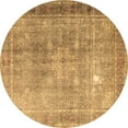 thumbnail image 1 of Ahgly Company Indoor Round Persian Brown Traditional Area Rugs, 6' Round, 1 of 4