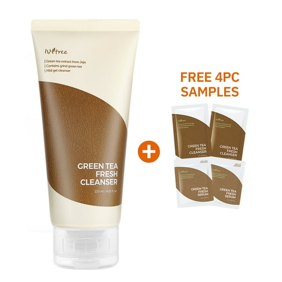Isntree Green Tea Fresh Cleanser, 120ml / 4.05 fl. oz.
