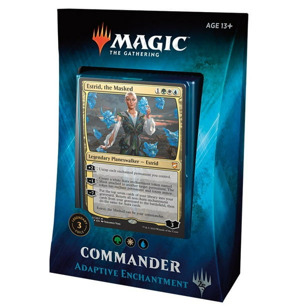 MtG Commander 2018 Adaptive Enchantment Deck [Green White Blue ...