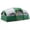 Green, variant on JIOABL 8 Person Camping Tent with Room Divider, Waterproof Polyester, Easy Setup, Portable with Carry Bag, Stakes & Ropes for Outdoor Camping, Green